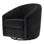 Babyletto Madison Swivel Glider - Black Velvet - Kid's Stuff Superstore