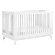 Babyletto Scoot 3-in-1 Convertible Crib with Toddler Conversion Kit - White - Kid's Stuff Superstore