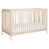 Babyletto Gelato 4-in-1 Convertible Crib with Toddler Kit - Washed Natural / White - Kid's Stuff Superstore