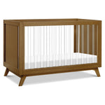 Davinci Otto 3-in-1 Convertible Crib - Walnut/Acrylic