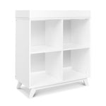 Davinci Otto Convertible Changing Table and Cubby Bookcase - White