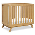 Davinci Otto 3-in-1 Convertible Mini Crib with 4" Mattress - Honey