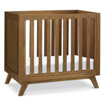 Davinci Otto 3-in-1 Convertible Mini Crib with 4" Mattress -  Walnut