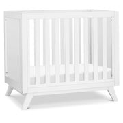 Davinci Otto 3-in-1 Convertible Mini Crib with 4" Mattress - White - Kid's Stuff Superstore