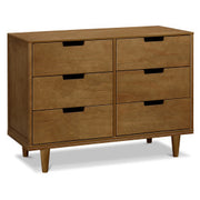 Davinci Marley 6-Drawer Double Dresser - Walnut - Kid's Stuff Superstore