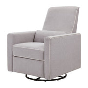 Davinci Piper Recliner - Grey with Cream Piping - Kid's Stuff Superstore