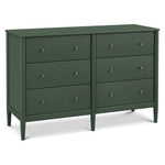 Davinci Frem 6-Drawer Dresser - Forest Green