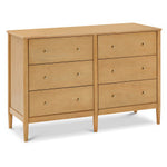 Davinci Frem 6-Drawer Dresser -Honey