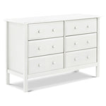 Davinci Jayden 6-Drawer Double Wide Dresser - White