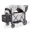 Larktale Caravan V3 Stroller Wagon - Avalon Grey - Kid's Stuff Superstore