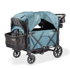 Larktale Caravan Quad Stroller Wagon - Seaford Blue - Kid's Stuff Superstore