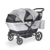 Larktale Caravan Coupe Stroller Wagon - Gray / Black - Kid's Stuff Superstore