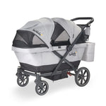 Larktale Caravan Coupe Stroller Wagon - Gray / Black