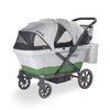 Larktale Caravan Coupe Stroller Wagon - Gray/Green - Kid's Stuff Superstore