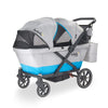 Larktale Caravan Coupe Stroller Wagon - Blue/Gray - Kid's Stuff Superstore