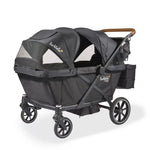 Larktale Caravan Coupe Quad Stroller Wagon - Byron Black