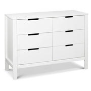 DaVinci Colby 6-Drawer Double Dresser - White - Kid's Stuff Superstore