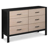 DaVinci Radley 6-Drawer Dresser - Ebony & Coastwood