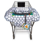 Boppy Preferred Shopping Cart and High Chair Cover - Jumbo Dots