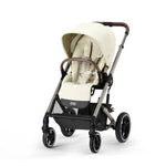 Cybex Balios S Lux 2 Stroller - Taupe Frame and Seashell Beige Seat