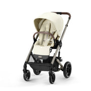 Cybex Balios S Lux 2 Stroller - Taupe Frame and Seashell Beige Seat