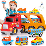 5 Piece Transport Vehicle - Orange