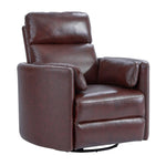 Brixy Venice Power Recliner - Burgundy Leather