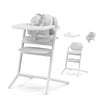 Cybex LEMO 2 High Chair 3-in-1 Set - All White