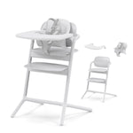 Cybex LEMO 2 High Chair 3-in-1 Set - All White