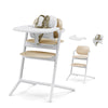 Cybex LEMO 2 High Chair 3-in-1 Set - Sand White