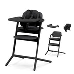 Cybex LEMO 2 High Chair 3-in-1 Set - Stunning Black