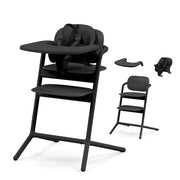 Cybex LEMO 2 High Chair 3-in-1 Set - Stunning Black