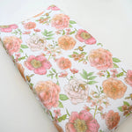 Honey Lemonade Changing Pad Cover - Botanical Floral