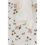 BUTTERFLY MIGRATION CRIB SHEET