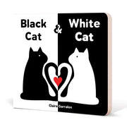 Board Book - Black Cat & White Cat