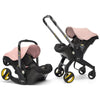 Doona Infant Car Seat & Stroller with Base - Blush Pink - Kid's Stuff Superstore