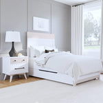 Westwood Rowan Twin Bed - Ash Linen