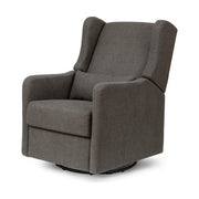 Arlo Recliner and Swivel Glider - Performance Charcoal Linen - Kid's Stuff Superstore