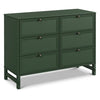 DaVinci Margot 6-Drawer Dresser - Forest Green