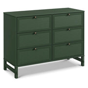 DaVinci Margot 6-Drawer Dresser - Forest Green