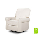 Monroe Pillowback Power Recliner - Performance Natural Eco-Twill