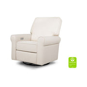 Monroe Pillowback Power Recliner - Performance Natural Eco-Twill - Kid's Stuff Superstore