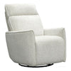 Roxy Recliner Glider with Power Headrest - Cream