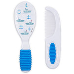 Nuby Baby's First Comb & Brush - Boats