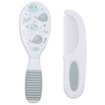 Nuby Baby's First Comb & Brush - Whales