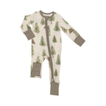 Angel Dear Bamboo Romper - Cabin and Trees