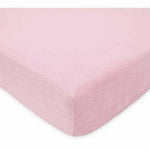 Brixy Chenille Crib Sheet - Pink