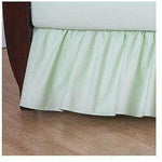 Brixy Percale Bed Skirt - Solid Celery