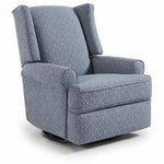Athens Swivel Recliner Glider (Choose from 200 Fabric Choices in Store)