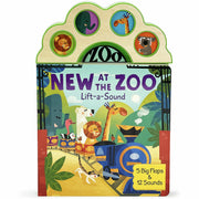 Lift-a-Sound Book - New At The Zoo - Kid's Stuff Superstore